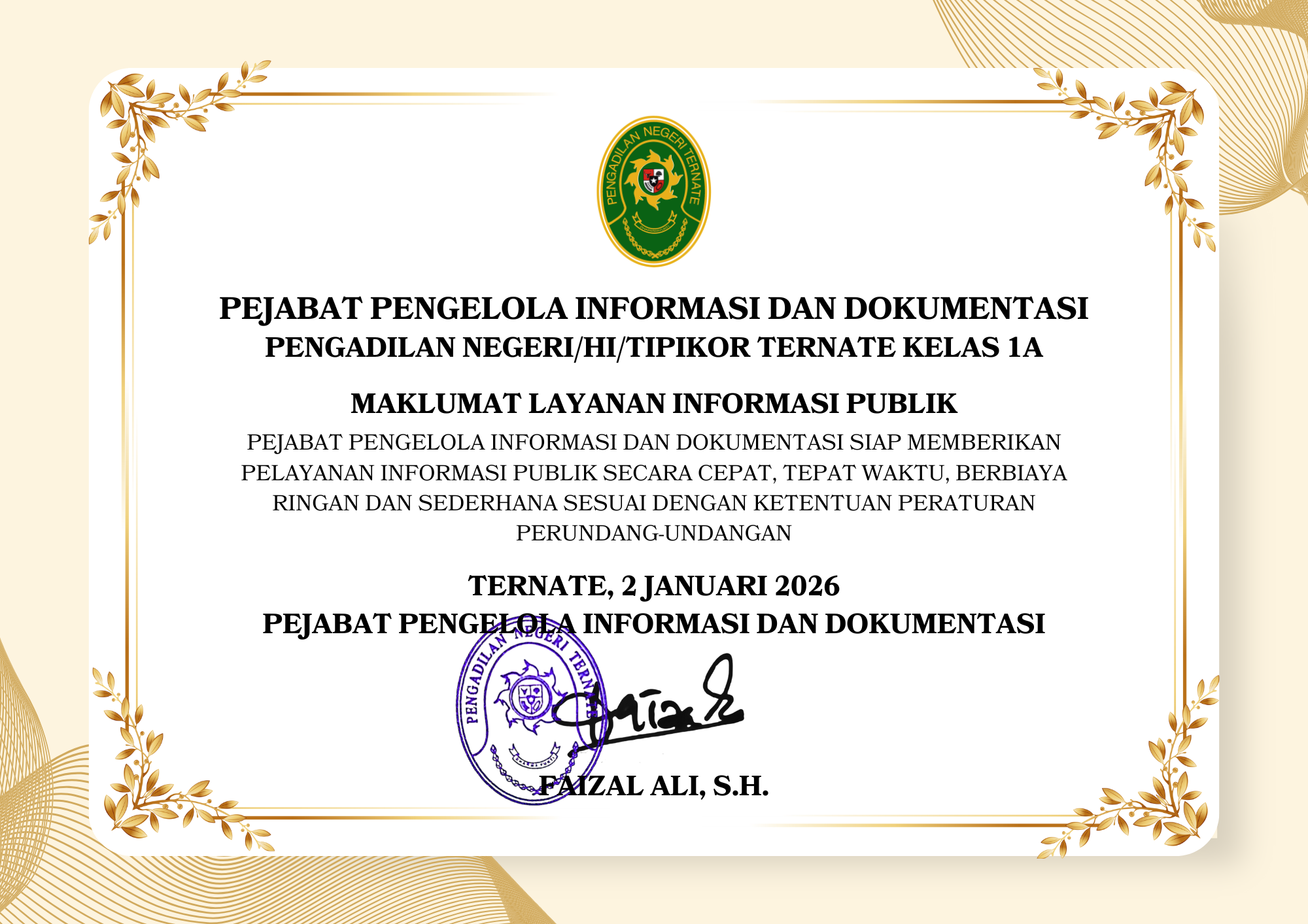 Maklumat Layanan Informasi
